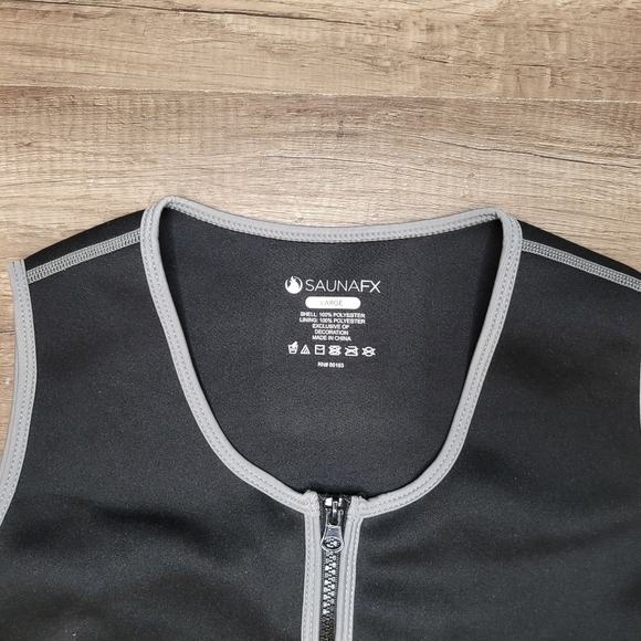 SaunaFX Sauna Vest Size L - Picture 2 of 5